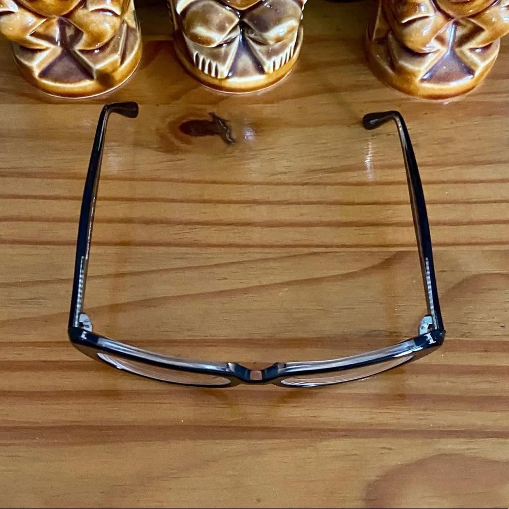 Rough Justice Catty Eyeglasses in Black Crystal